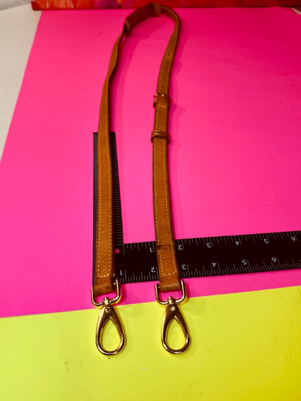 Louis Vuitton strap vagheta ajustabile size - Picture 7 of 11